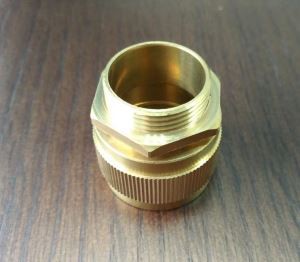 Brass Connector Nickle Plated Or None