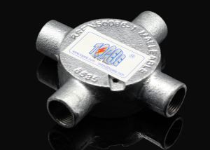 Malleable Iron Cross Circular Intersection Box