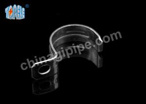 Galvanized Rigid Steel Conduit electrical fitting One Hole Strap Clip For Conduit Clamp