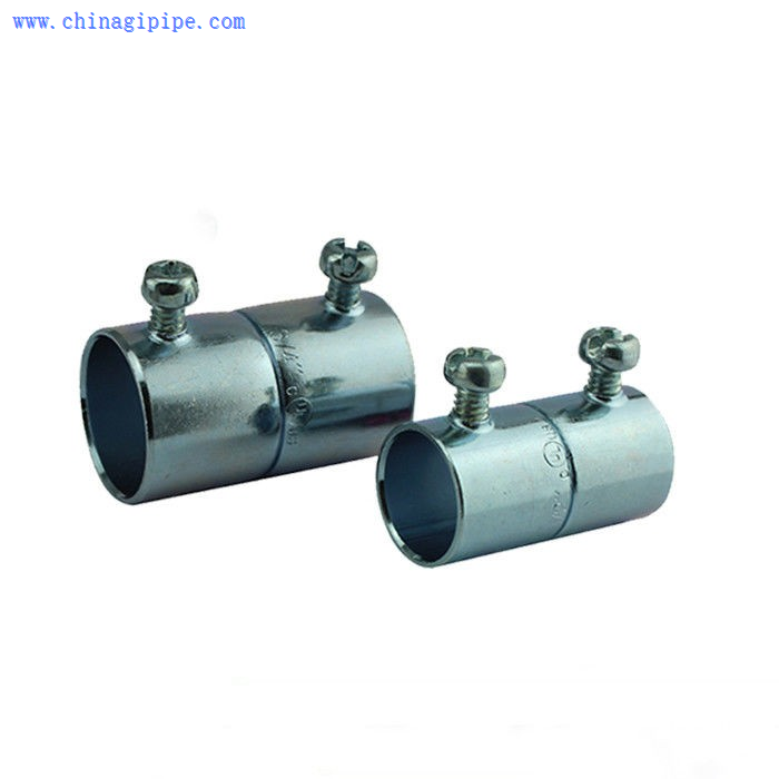 EMT Coupling Steel Conduit Fitting 1/2''-4