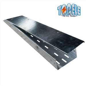 Perforated Stainless Steel Electrical Cable Tray Standard Galvanized GI Cable Tray Trunking With ISO
