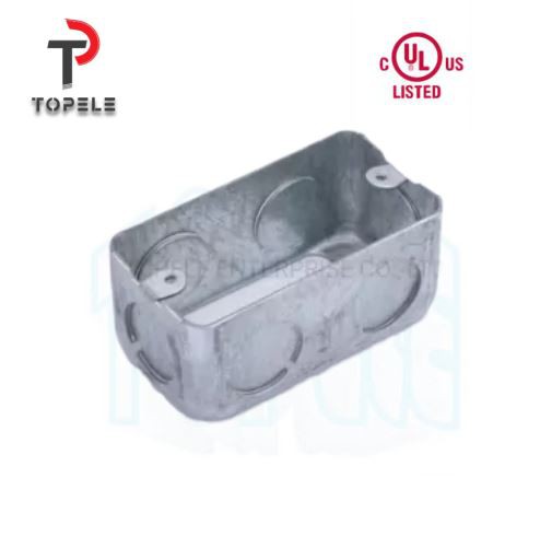 Electrical Metal Conduit Box 4X2 Rectangular Box Electrical Handy Box