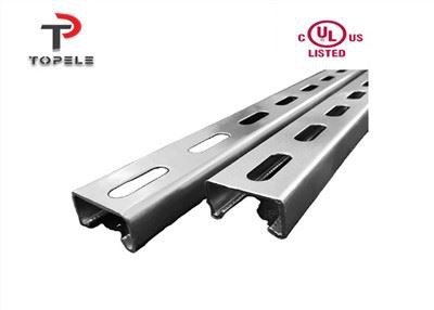 Pre Galvanized Unistrut Slotted Channel C Channel
